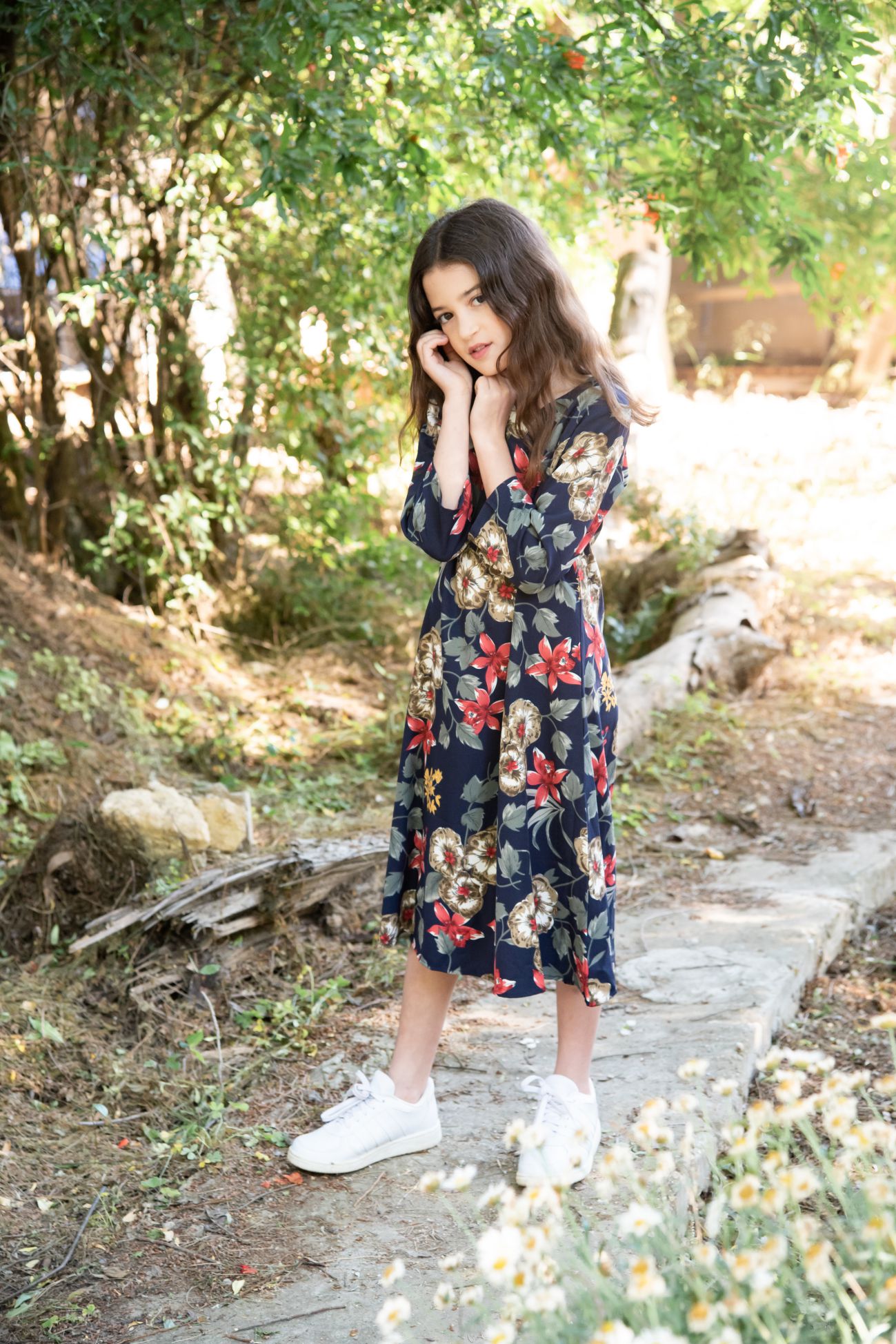 פטרול | שמלות אלגנט לילדות - שמלת נופך