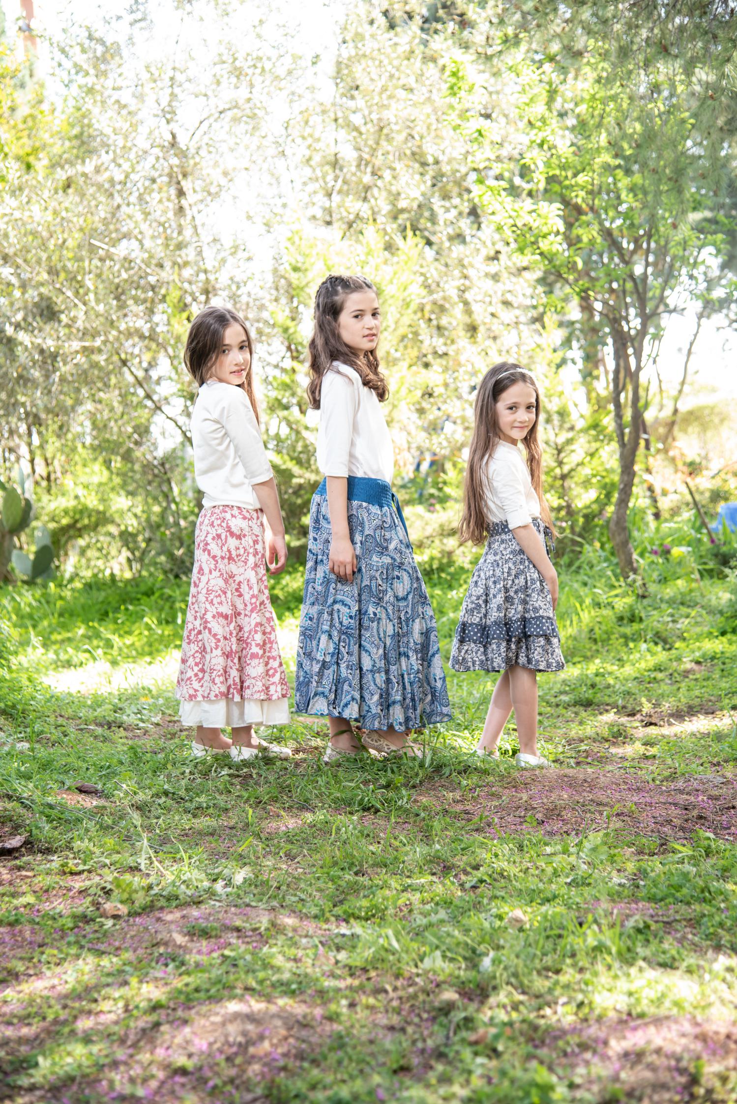 פטרול | בגדי ילדות - חצאית קארין