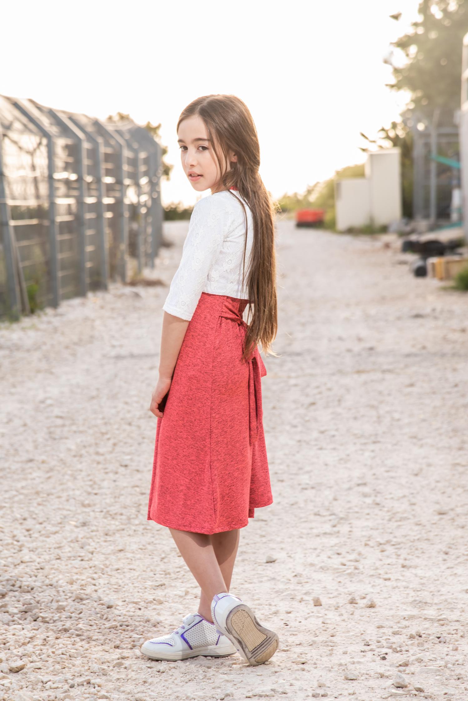 פטרול | בגדי ילדות - שמלות טריקו - סרפן שוהם