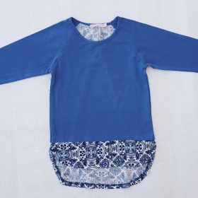 חולצת נטע כחול פטרול