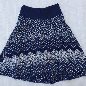 חצאית אלונה הדפס 1