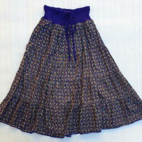 חצאית מור מקסי הדפס 4
