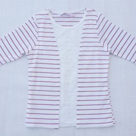 שמרית פסים ורוד