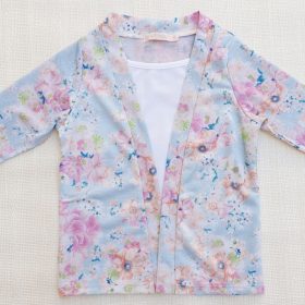 חולצת סט מובנה איה הדפס 1