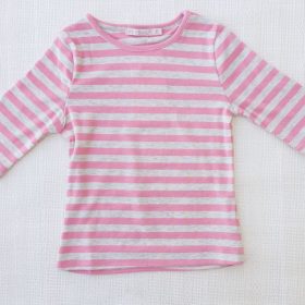 חולצת נופך ורוד-אפור