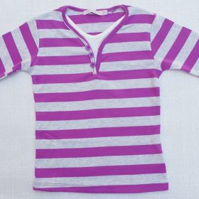 חולצת יהלי יין אפור