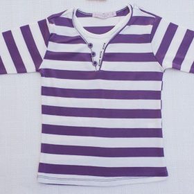 חולצת יהלי סגול אפור