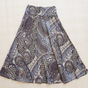 חצאית מרלו מקסי הדפס 4