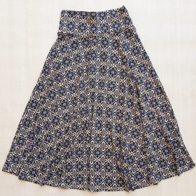 חצאית מרלו מקסי הדפס 1