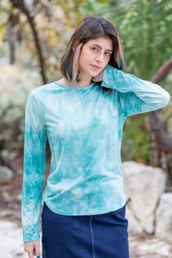 חולצת טאי דאי נערות/ נשים 1-4