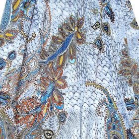 חצאית אלומה מקסי הדפס 4