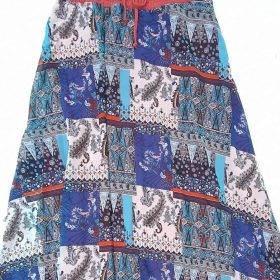 חצאית אלומה מקסי הדפס 6