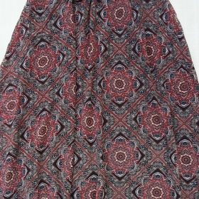 חצאית אלומה מקסי הדפס 7