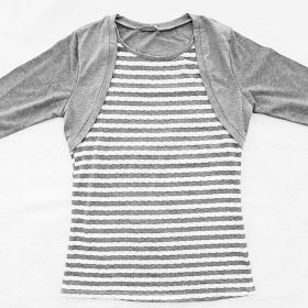 חולצת מוריה אפור