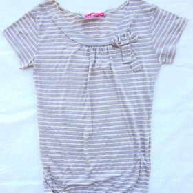 טופ סמדר אפור מלנג'