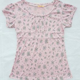 טופ רננה הדפס 7 ורוד