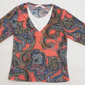 חולצת איילת הדפס 3