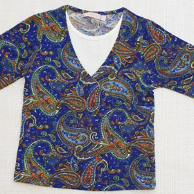 חולצת איילת הדפס 5