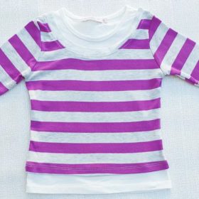 חולצת אדוה יין אפור