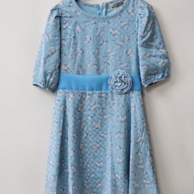 שמלת אלינור תכלת